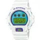 CASIO 卡西歐 G-SHOCK 復刻2000年代色彩電子錶-白 DW-6900RCS-7