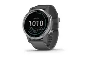 Garmin Vivoactive 4 GPS Fitness Smartwatch, Silver with Grey Band