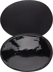 [WRITWAA] 1 Pair Silicone Butt Pads for Women, Reusable Adhesive Hip Enhancers for a Natural Look, Comfortable and Discreet Side Pads Black