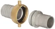 CAB150 Aluminum Hose Fitting, Complete King Short Suction Coupling Set with B...