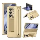 Case For Samsung Galaxy Z Fold 6 5 4 with Stand+Lens / Screen Protector+Stylus