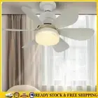 Crystal Ceiling Fan Light Dimmable Remote Control with Extender Base (520mm) .