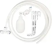 TIDTALEO 1Set Automatic Water Level Float with Adjustable Bracket for Tank Efficient Shut Off Valve System Easy Operation Design for Reliable Water Replenishment