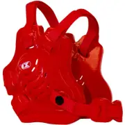 Cliff Keen F5 Tornado Wrestling Headgear - All Scarlet