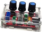 Perfeclan XR2206 Function Signal Generator Adjustable Frequency Amplitude Sturdy Compact 1 Hz-1 MHz for Professionals Hobbyists, Welding with Shell