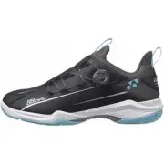 Yonex Power Cushion 88 DIAL WIDE Badminton Shoes (SHB88D2WEX) - Black/Ice Blue