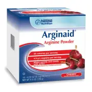 Arginaid Nestle Cherry Arginine Powder Packets, 0.32 Ounce, 14 Per Box, 4 Per