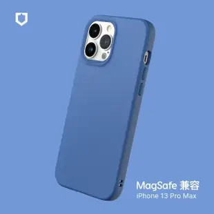 【RHINOSHIELD 犀牛盾】iPhone 13 Pro Max 6.7吋 SolidSuit MagSafe兼容 磁吸手機保護殼(經典防摔背蓋殼)