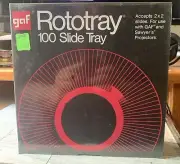 Vintage GAF Rototray 100 Slide, Slide Show Tray For Projectors. NEW, Sealed