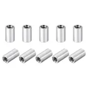 10 Pcs M3x10mm Round Aluminum Standoff Column Spacer Female for DIY