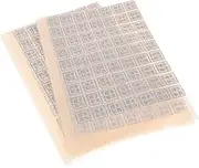 Sturdy Clay Transfer Paper 2 Sheets Household Transfer Decal Easy to Use for Pottery Decor