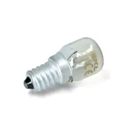 Universal European Oven Light Bulb - E14 15W Globe E14/15W. Suits Whirlpool