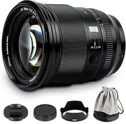 VILTROX 75mm F1.2 XF Mount Ultra Wide Angle Autofocus Lens Support Eye AF Face Detection Designed for Fuji X-Mount Cameras X-A7 X-S10 X-T200 X-T100 X-T20 X-T30 X-T3 X-T4 X-E2 X-E2S X-E3 X-E4