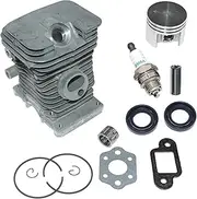 [SUOKA] Cylinder Piston Kit 37mm Fits for Stihl Chainsaw 017 017C MS170 MS170C MS170C-ED MS170D MS170Z P.N.:1130 020 1200,1130 020 1204
