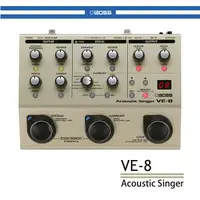 在飛比找樂天市場購物網優惠-【非凡樂器】BOSS VE-8 Acoustic Singe