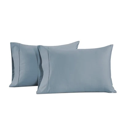 LANE LINEN Pillow Case Covers King Set of 2 100% Egyptian Cotton Sateen Soft ...