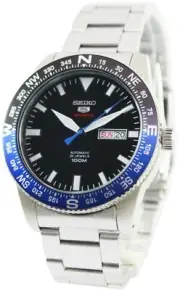 SEIKO 5 Sports SRP659K1 Automatic Black Blue 4R36 Watch Compass Batman Day Date