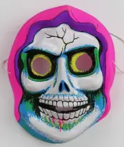 Vintage Death Skeleton Halloween Mask Grim Reaper Skull Monster Demon Misfits Ra