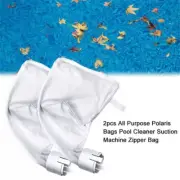 2pcs Cleanable Bags Filter Bag Zipper Pool Cleaner For Polaris 360 380 c