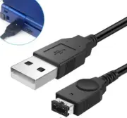 Gameboy Advance SP USB charging cable black