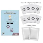Pet Inkless Wipe Paw Print Kit - 100% Safe and Pet-Friendly for Your Dog or Cat