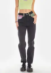 [The Ragged Priest] Charcoal Illuminate Jeans