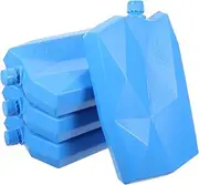 Ac Ice Crystal Box 4 Pack Reusable Ice Packs Compact Cooling Box for Travel Picnics