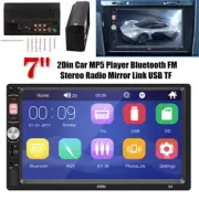 7" Touch Screen Car Stereo Radio Bluetooth MP5 Player 2Din FM USB AUX Mirrorlink (for: Porsche)