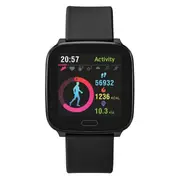 Timex iConnect Active 37mm Black Resin Strap Smartwatch (TW5M34100)