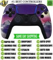 The Cyber Moon Silent Modz Rapid Fire Modded Wireless Controller for PS5 & PC