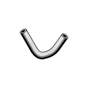 Lower Radiator Hose 39 x 450mm for Chrysler Valiant AP5 VC VE VF VG Charger VH