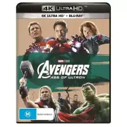 Avengers: Age of Ultron (4k + Blu Ray)new and region free