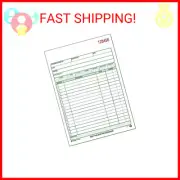 Adams Recycled All Purpose Sales Order Book, 2-Part Carbonless, White/Canary, 5-