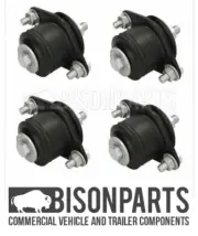 +IVECO DAILY DRIVER (1991 - 1999) CAB SUSPENSION FRONT REPAIR KIT BP108-269 x 4