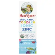 MaryRuth's, Organic Toddler Ionic Zinc Liquid Drops, 1-3 Years, Berry, 2 fl oz (60 ml)
