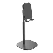 Height Adjustable Desktop Phone Holder Tablet Stand For 4.5-10.5 inch Smart Phone Tablet BLACK COLOR
