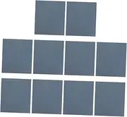 BESPORTBLE Bird Gravel Paper Pads Bird Cage Sandpaper 10pcs Bird Cage Liner Bird Accessory