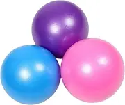 Yardwe 3pcs Yoga Ball Soft Stability Ball for Pregnancy Fitness for Pilates Gym Workouts Balance Exercises