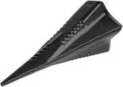 NEW Diamond Wood Splitting Wedge - 4 LB Steel 4-Way Log Splitter, Torpedo/Grenad