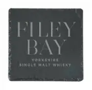 FILEY BAY Whiskey Slate Coaster