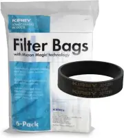 Kirby Allergen Reduction HEPA Filter Bags 6-Pack Kirby Vacuums Plus Belt