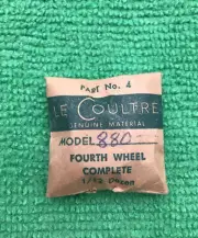 Jaeger LeCoultre Fourth Wheel Complete Cal. 880 Part 227 4, NOS