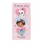 Gabbys Dollhouse Towel A-meow-zing Friends Kids Soft Cotton Bath Pool Beach