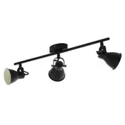Eglo Lighting Seras 3 Light Spotlight Bar - Black