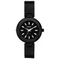在飛比找博客來優惠-DKNY 魅力潮流時尚陶瓷腕錶(黑)