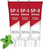 YLBAUHYMUF SP-8 Probiotic Toothpaste, 3 PCS, Unflavored, Whitens, Freshens Breath