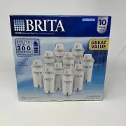 Brita Pitcher Replacement Filter 10 Pack 766229 NEW IN PACKAGE BRITA FILTERS