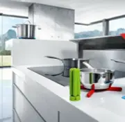 Terrific Trivet for Under Hot Pots & Pans, Folds Away Small in Your Drawer, BLUE