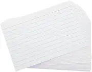 CANIGHT 200pcs Thick Horizontal Index Flashcards for Note Taking Presentations and Exam Preparation Smooth Writing Surface for Seamless Learning Experience