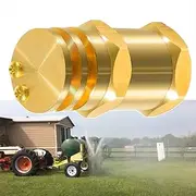 YMT Replace for 6542-1 Boomless Spray Nozzle 1/2" FPT #20 Orifices 5.9 GPM 40 PSI (90° & 180° Caps Included)